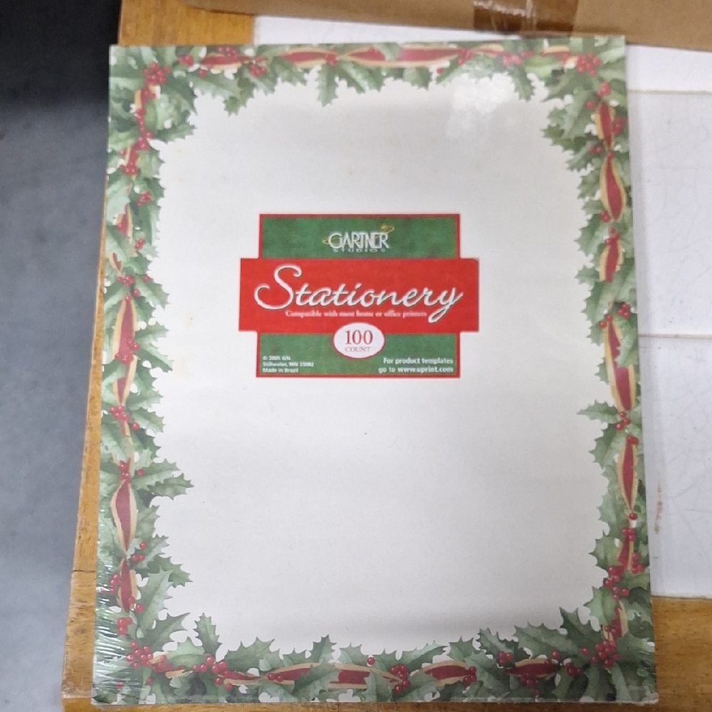 Gartner Christmas Stationery